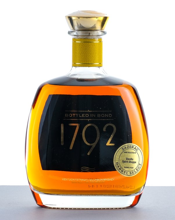 1792 Bottled-in-Bond "GlenRo Spirit Shoppe" Store Pick Bourbon