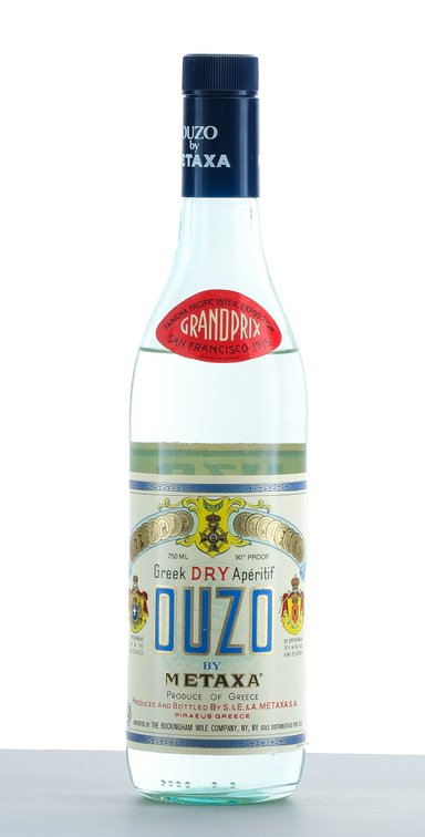 Ouzo by Metaxa Greek Dry Apéritif