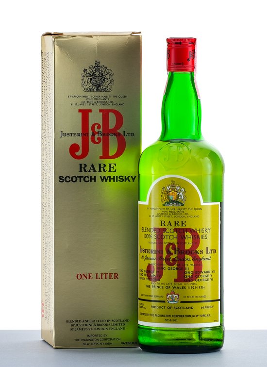 J&B Rare Blended Scotch 1L