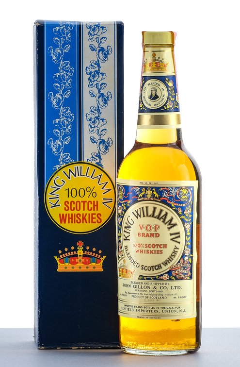 King William IV V.O.P Brand Blended Scotch