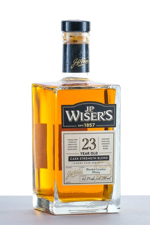 J.P. Wiser's Cask Strength Blend 23 Year Canadian Whisky