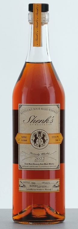 Shenk's Homestead Kentucky Sour Mash Whiskey 2022 Release