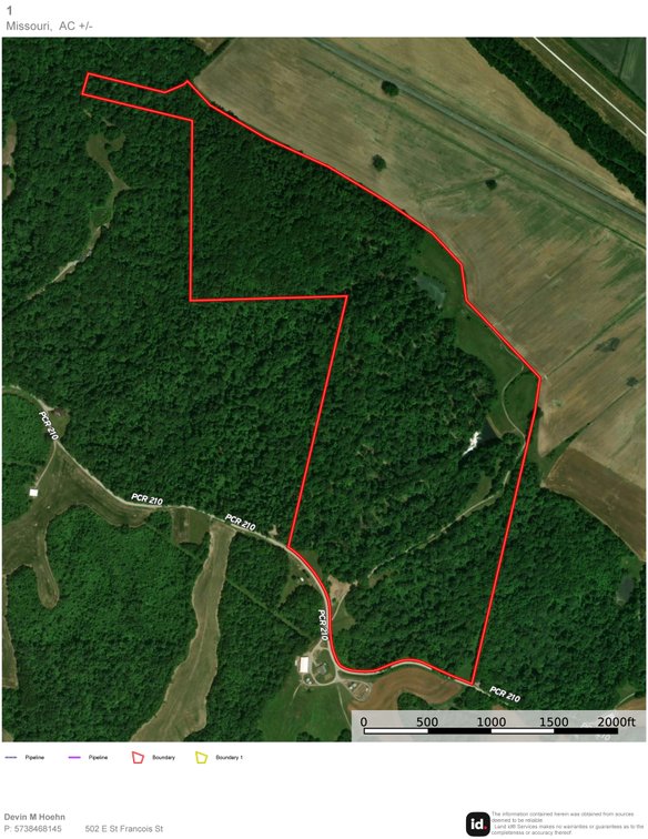 Image for 154.30 Acres +/- Off PCR 210, Perryville, MO 63775, MLS #26040527