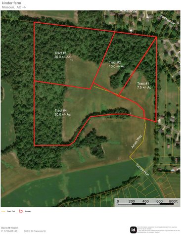Image for Tract #3, 20+/- Ac off Ames Way, Jackson, MO 63755, MLS #26058570