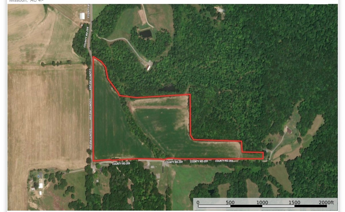 Image for 37.52 Ac +/-, County Road 259, Advance, MO 63730, MLS #26060407