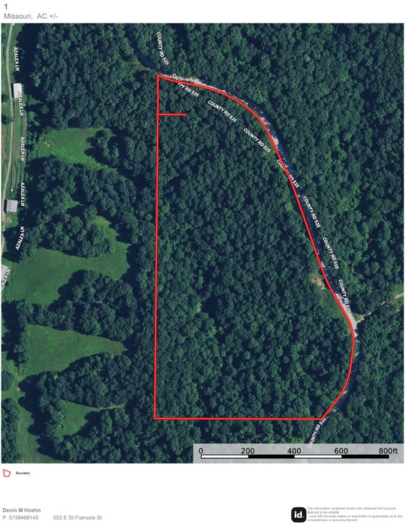 Image for 25.62 +/- Ac, off County Road 535, Jackson, MO 63755, MLS #26060044
