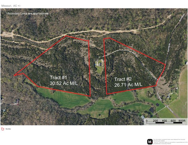 Image for 30.52 Acres, Tract 1 Plattin Rd Festus, MO 63028, MLS#25048992