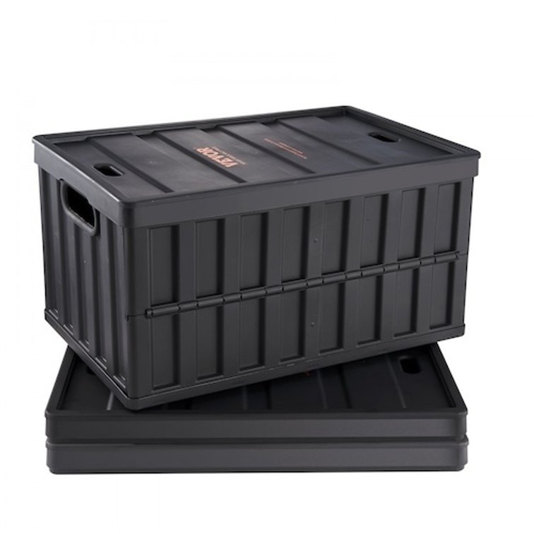 VEVOR Collapsible Storage Bins with Lids, 65L 3 Packs