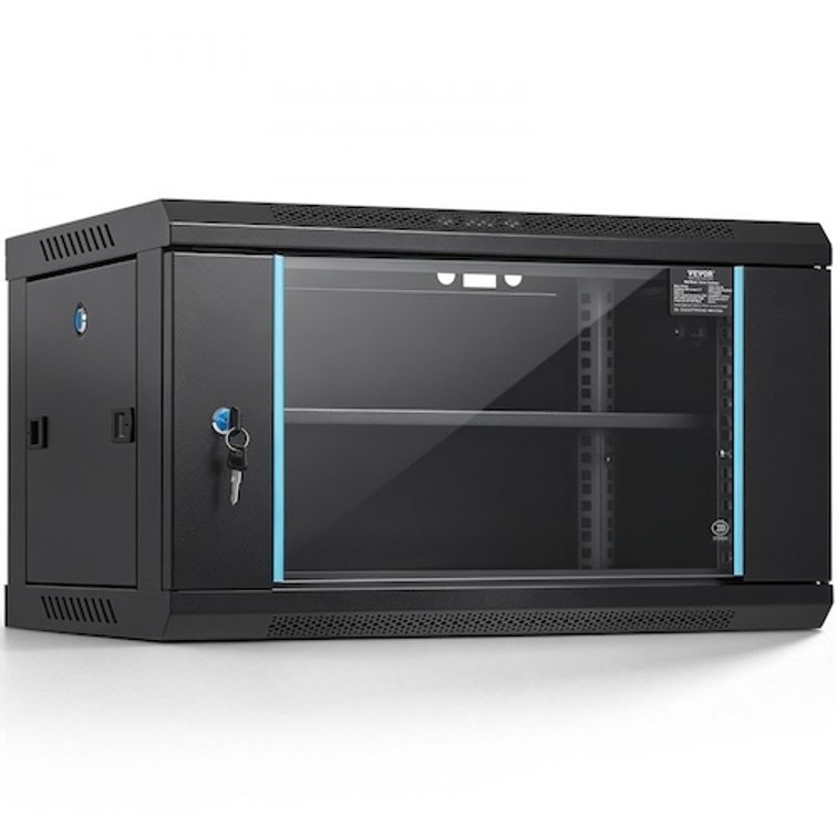 VEVOR 6U Wall Mount Network Server Cabinet