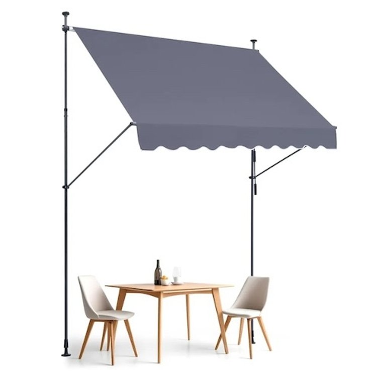 VEVOR 98 x 47" Patio Awning Retractable