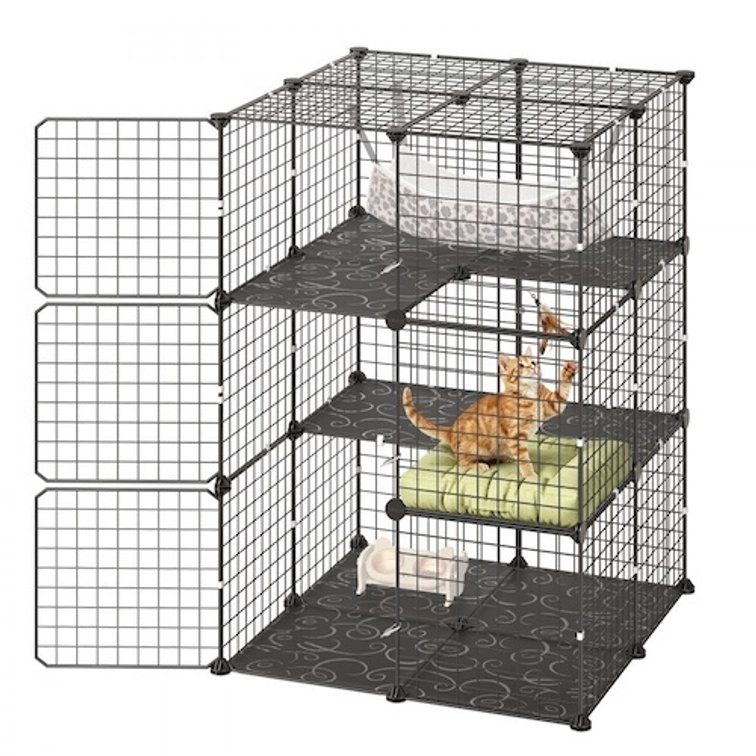 VEVOR Cat Cage 3-Tier