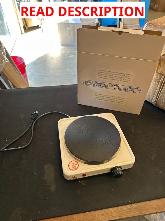 1500w Hot Plate, 100v