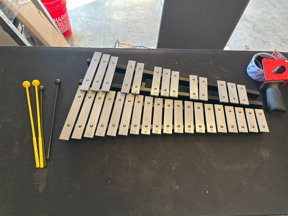 VEVOR 32 Note Glockenspiel Xylophone Bell Kit
