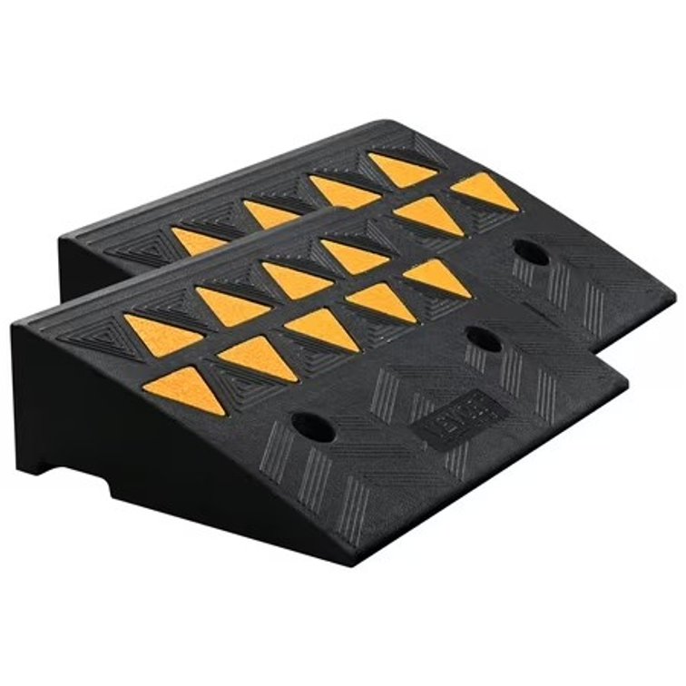 VEVOR Curb Ramp 2 Pack, 5in Rise, 19in Wide, 33,069 lbs