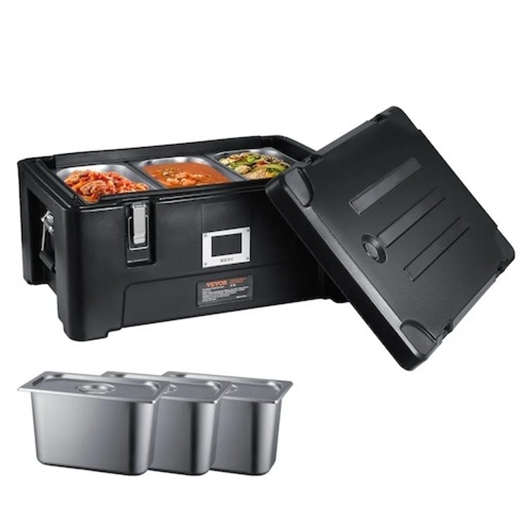 VEVOR Insulated Food Pan Carrier, 36Qt
