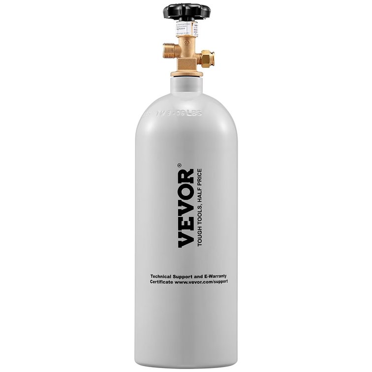 VEVOR 5 lbs CO2 Tank Aluminum with CGA320 Valve