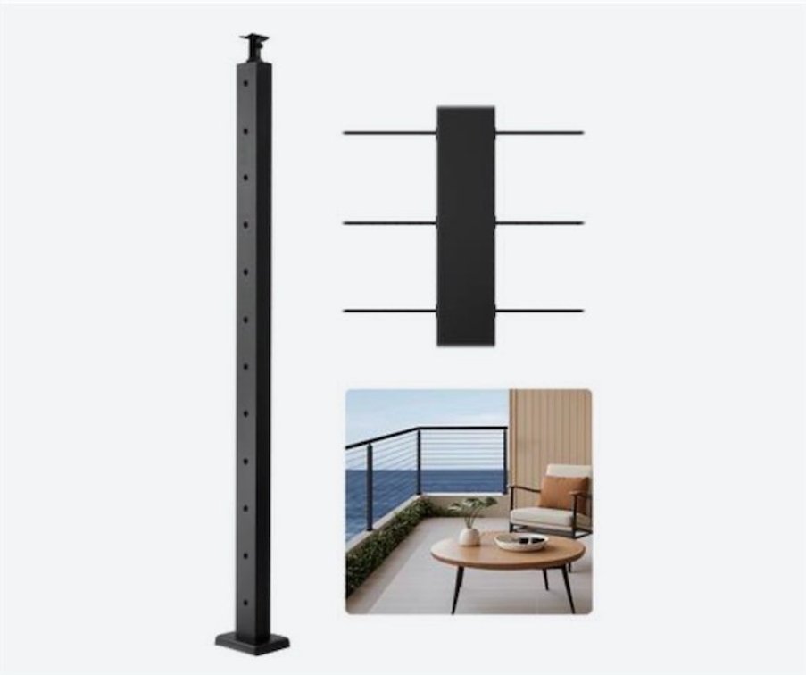 VEVOR - Cable Railing Post, 42x2x2
