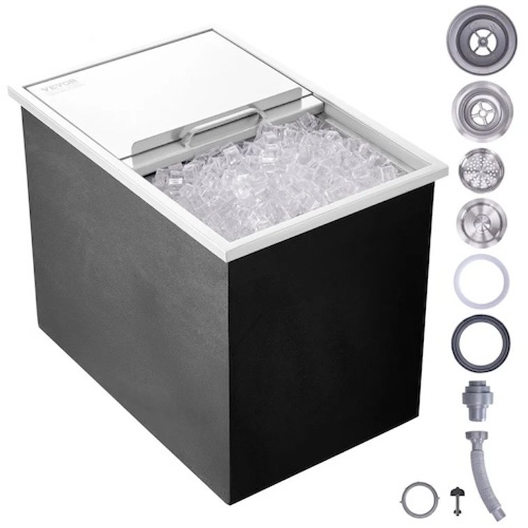 VEVOR Drop in Ice Chest, 27"L x 18"W x 21"H