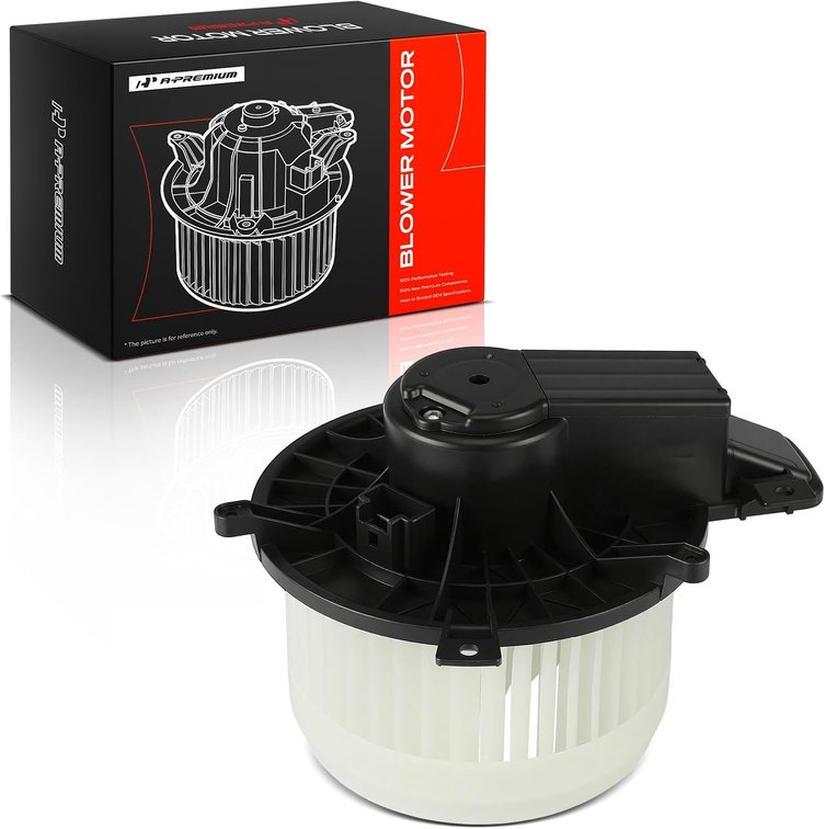 A-Premium Front HVAC Heater Blower Motor with Fan Cage