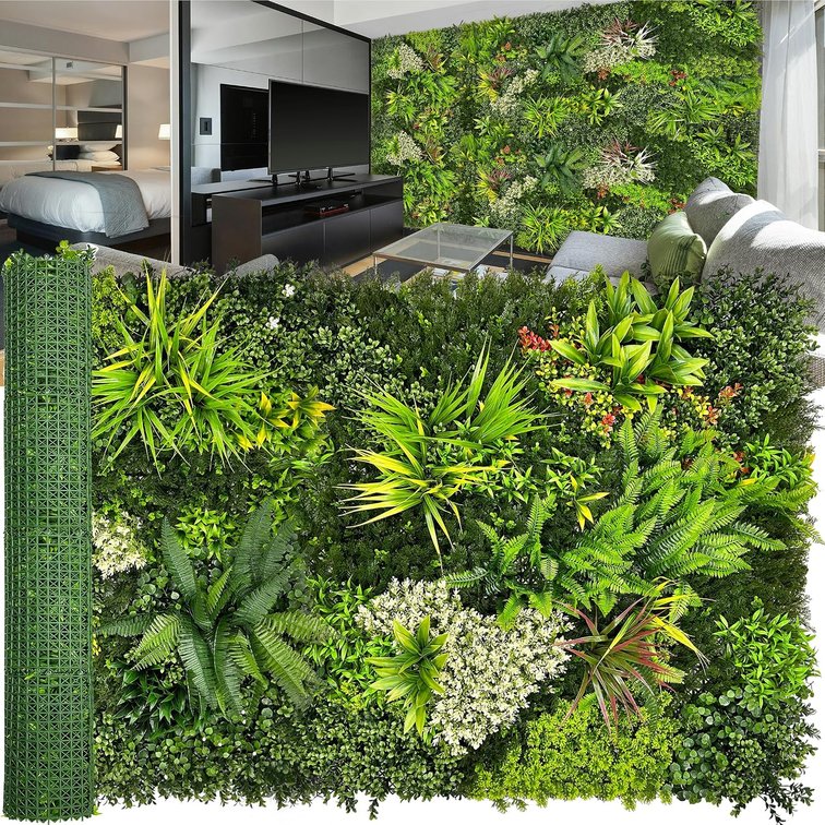 ODTORY 3D Plant Wall 40"x120" Privacy Backdrop Screen E