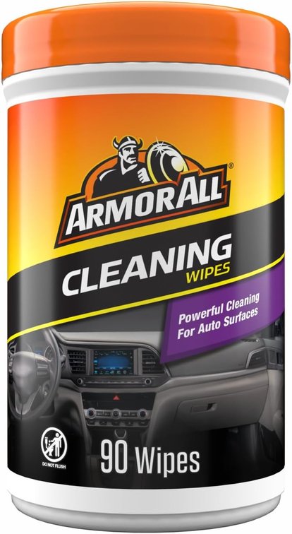 Armor All Car Cleaning Wipes, 90-Count Canister, Unscented