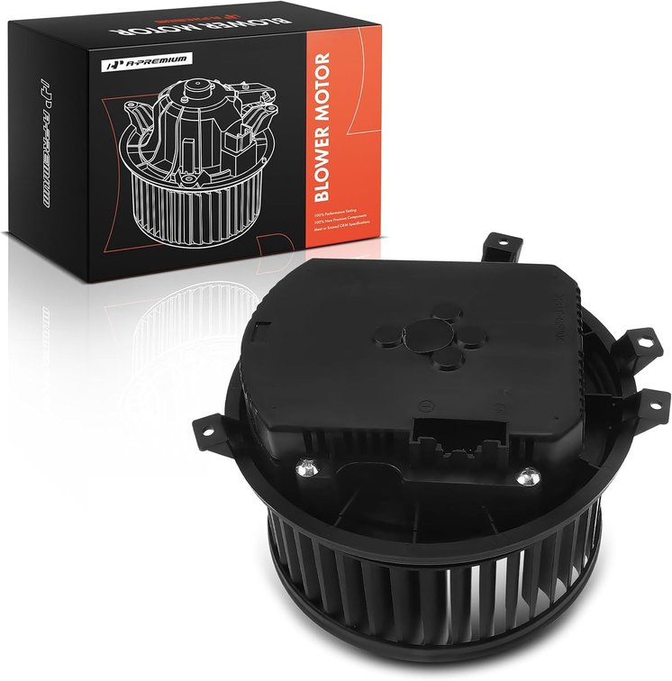 A-Premium Front HVAC Heater Blower Motor with Fan Cage