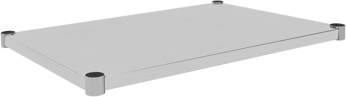 Under Shelf for Work Tables, Adjustable Lower Shelf 28x22 SS