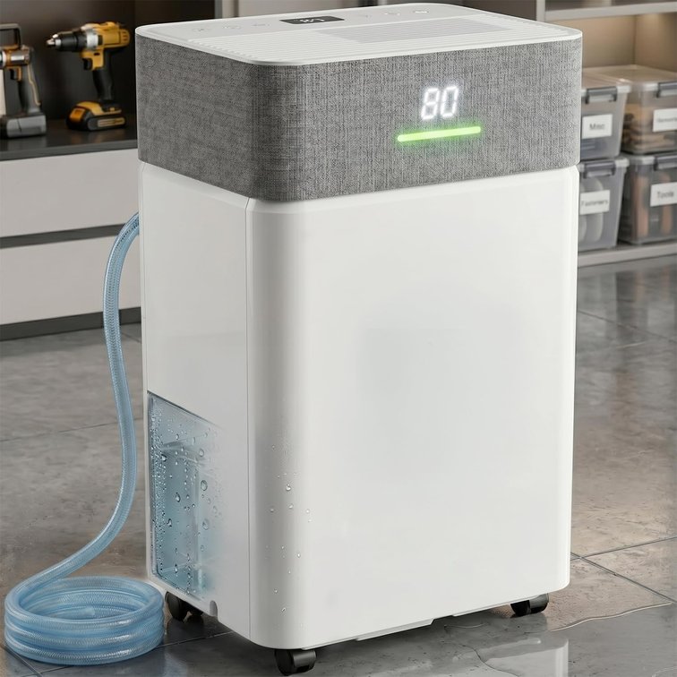 Uthfy 5000 Sq Ft Dehumidifier with Drain Hose