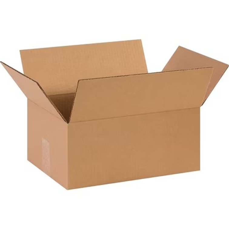 Staples COASTWIDE 14x10x6 Boxes ECT Rated Kraft 141006