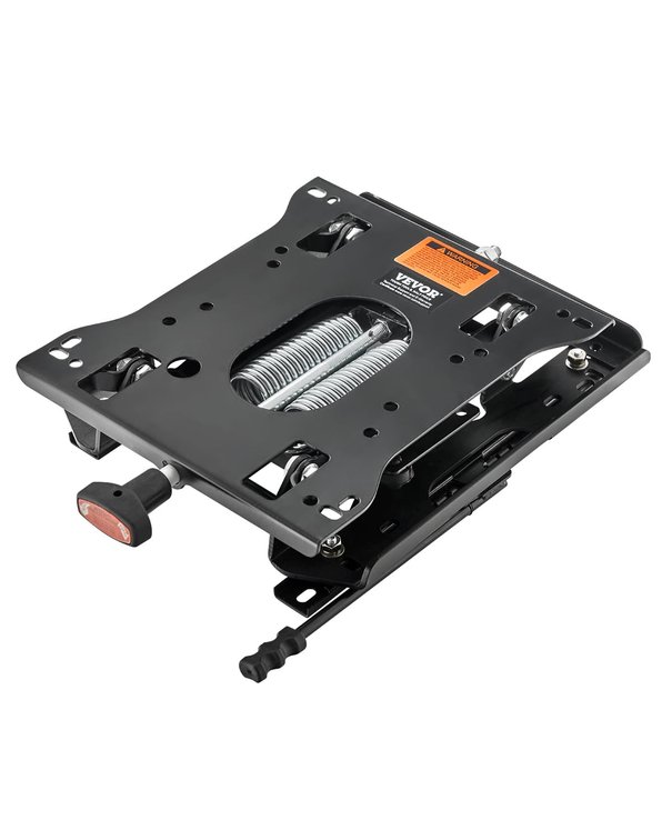 VEVOR Seat Suspension Kit with Slider Track, 6in Adjustable