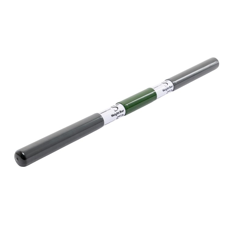 Sammons Preston Rehab Weight Bar, 5 lb, Dark Green