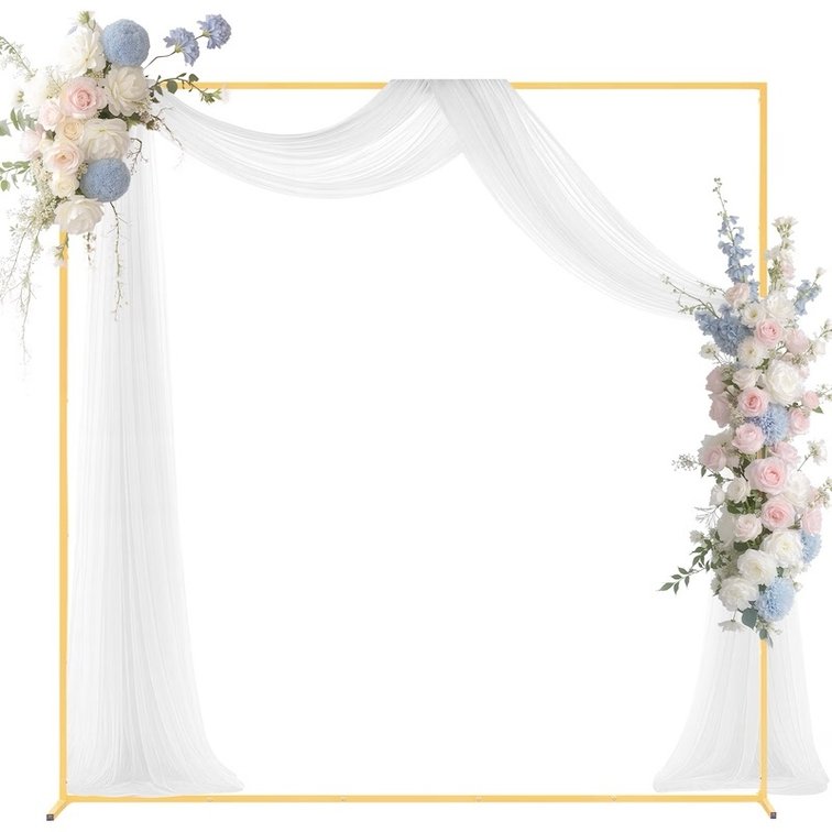 VEVOR Arch Backdrop Stand, 6.6 x 6.6 ft