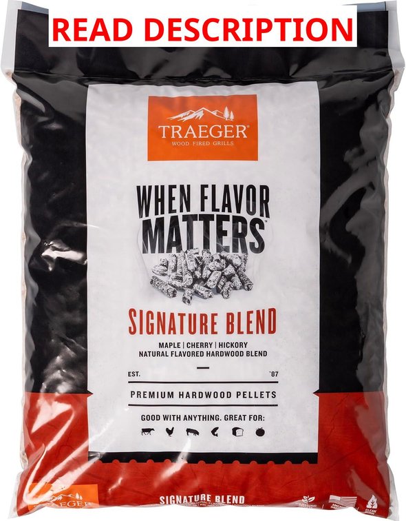 Traeger Signature Blend Wood Pellets, 18 lb Bag