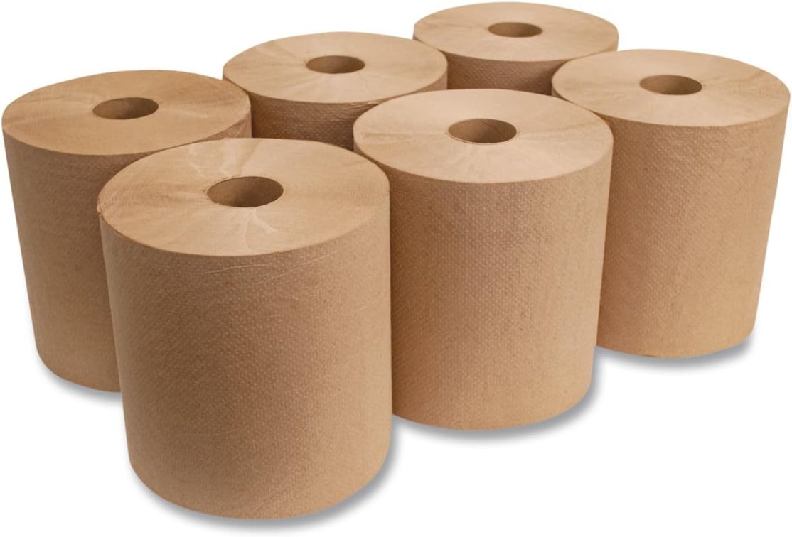 Boardwalk 16GREEN Recycled Paper Towel Roll, 8" x 800 ft