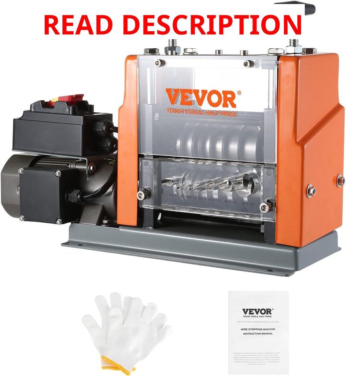 VEVOR Electric Wire Stripping Machine 0.06"-0.98" Automatic