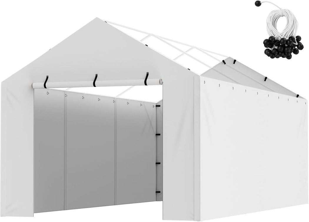 VEVOR Carport Side Wall Replacement 10x20 ft, PE Waterproof