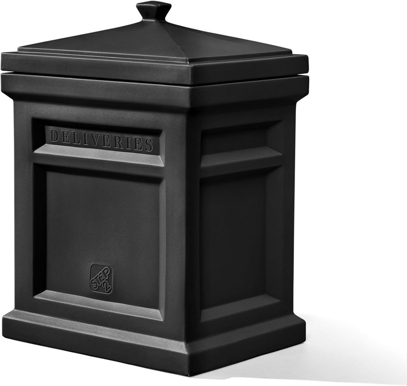 Step2 Express Parcel Delivery Box, Large Outdoor Bin with Lid