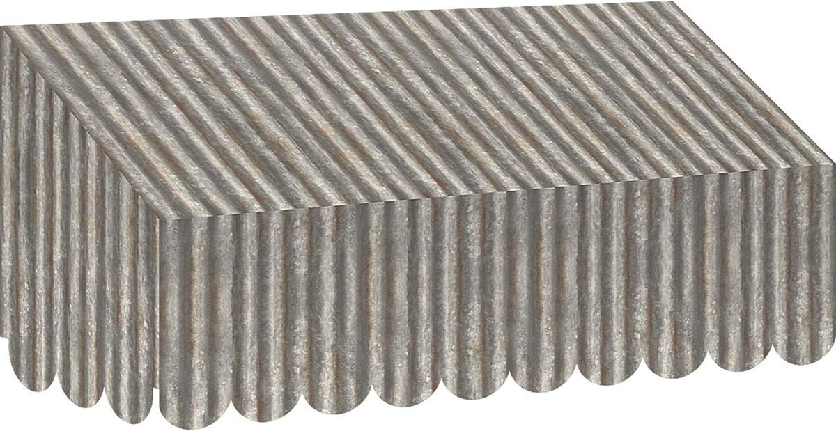 Teacher Created Resources Corrugated Metal Awning (TCR77180)