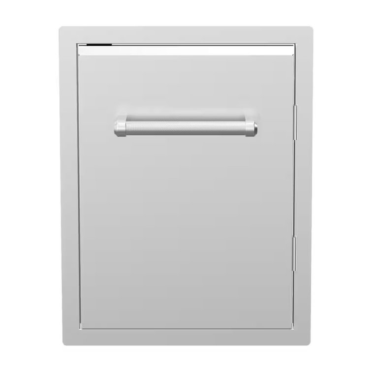 18 in. Outdoor Kitchen Built-In Grill Cabinet Door