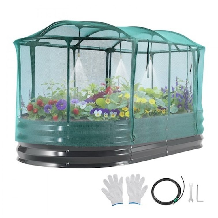 VEVOR Galvanized Raised Garden Bed