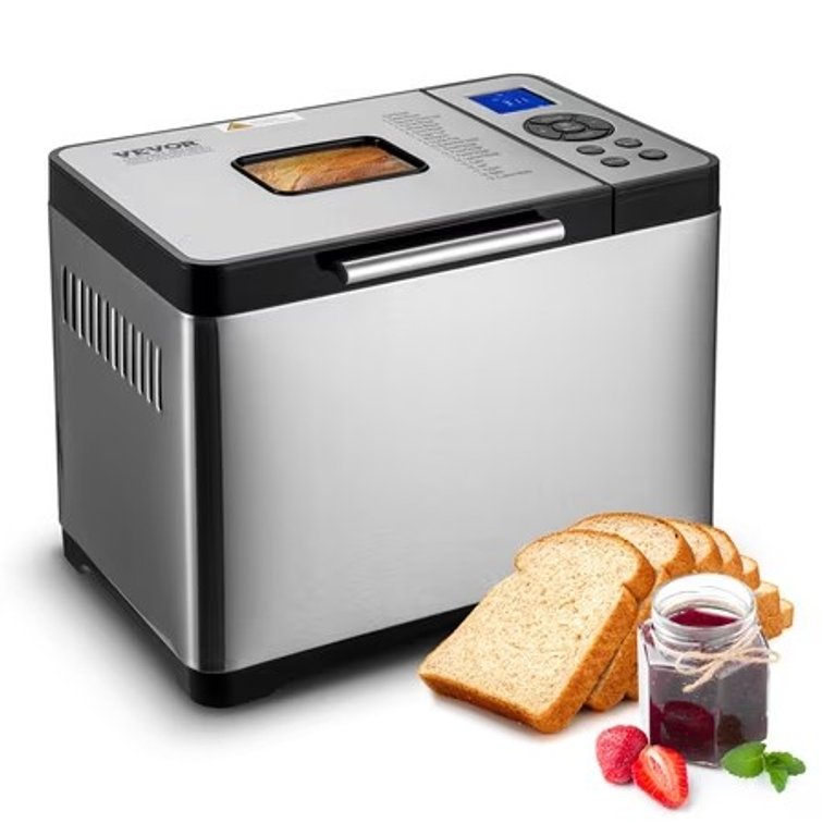 VEVOR Bread Maker, 19-in-1, 2LB, Digital