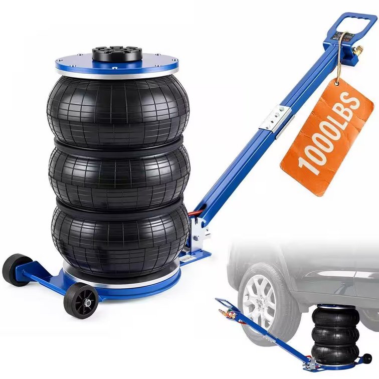 Air Jack 5 Ton, Triple Bag, 6 Pipes, 18.5 in/470 mm