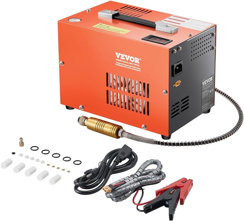 VEVOR PCP Air Compressor, 4500PSI/30MPa, Portable