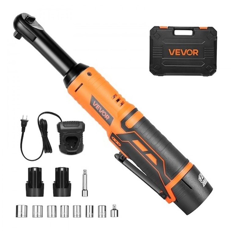 VEVOR Cordless Ratchet Wrench, 3/8