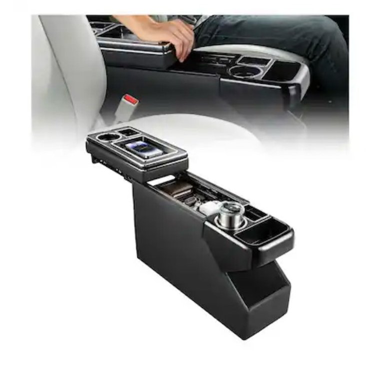 VEVOR Center Console Between Seat Floor Mount Storage Box