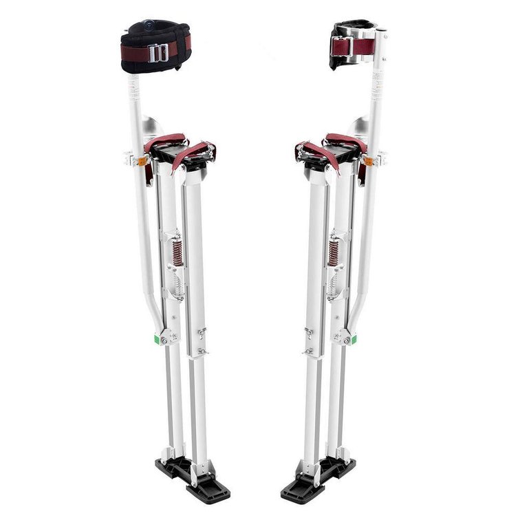 Drywall Stilts 36-50 in. Adjustable Aluminum Stilts