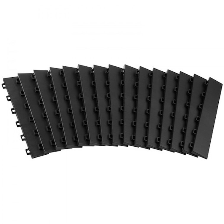 VEVOR Female Garage Floors Transition Edge Kit, 30pcs