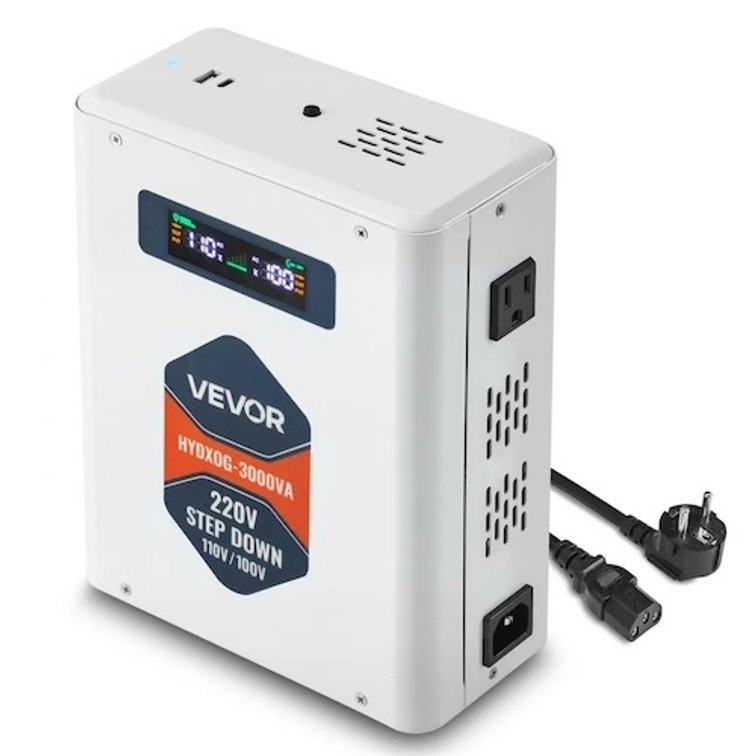 VEVOR Step Down Voltage Converter, 3000VA