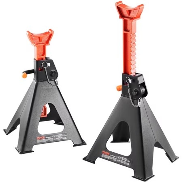 VEVOR 6 Ton Jack Stands 14.2-23 in Adjustable Height, 1 Pair