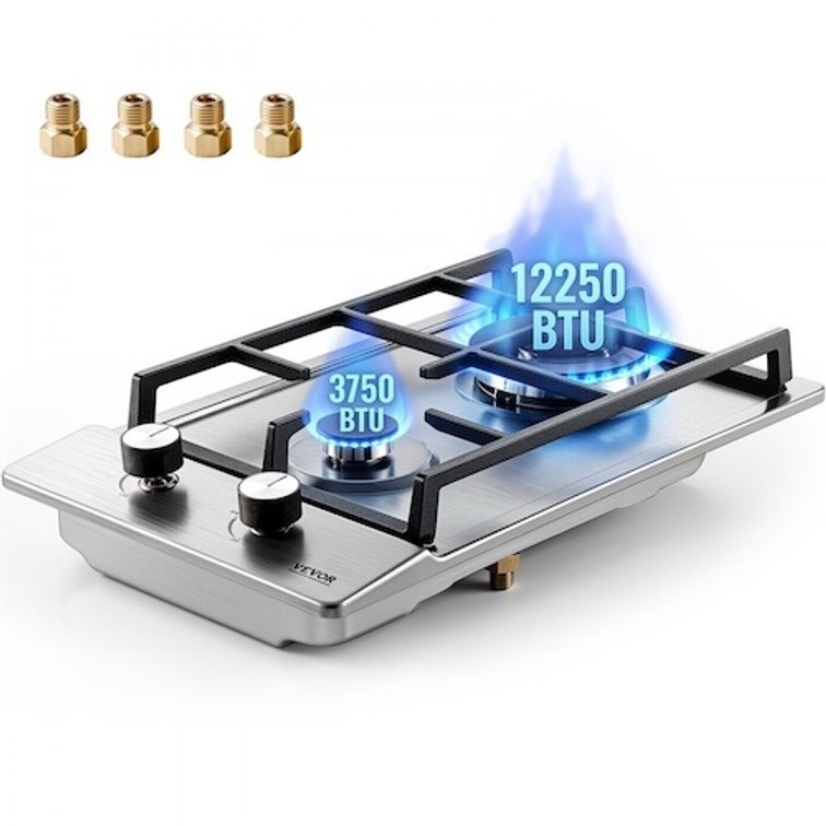 VEVOR Gas Cooktop, 12"